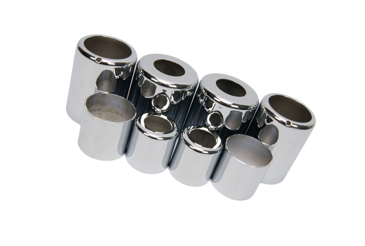 Ostatní Kryty zadních teleskopů JAWA Pérák, ČZ125, 150C -chrom (sada)