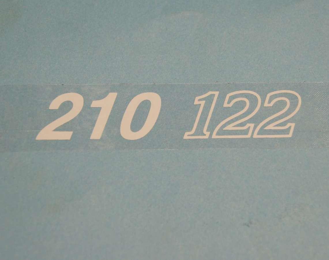 MOTOMAX, s.r.o. Nálepka BABETTA 210/122  *M