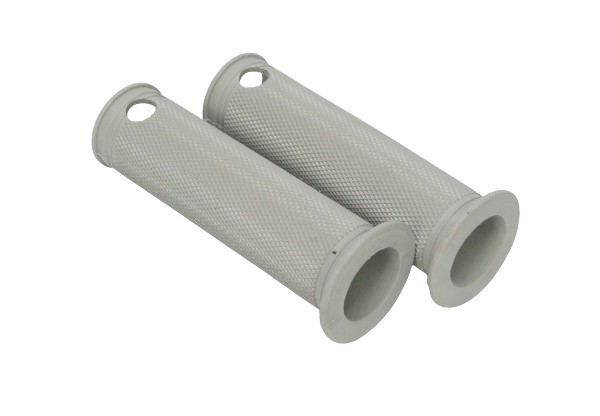 MOTOMAX, s.r.o. Návleky rukojetí L+P STADION S11, S22, JAWETTA - sada 2ks šedé rovné  *M