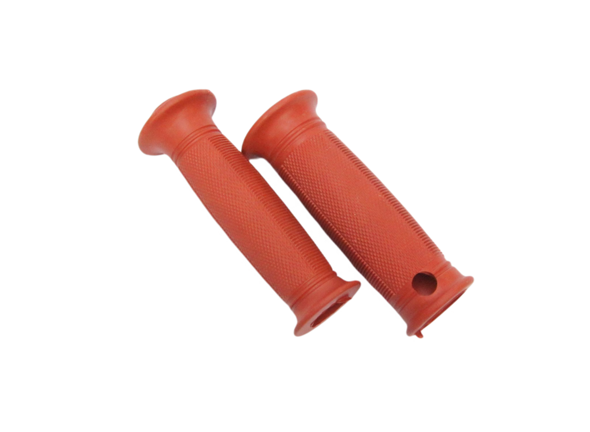 Ostatní Návleky řídítek soudek - červené (sada)