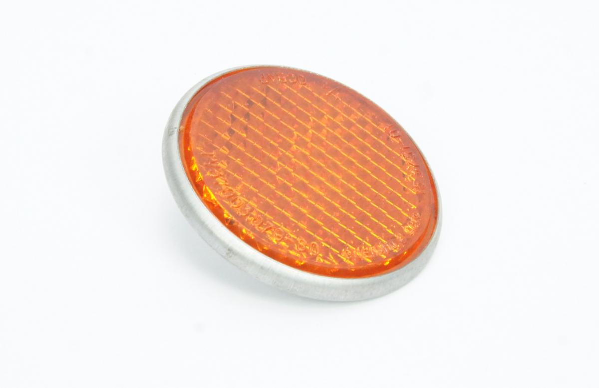 Ostatní Odrazka kulatá oranžová se šroubem BABETTA STAR 134, STELLA (originál)