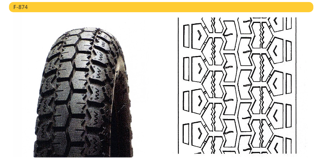 Ostatní Pneu 2,25 - 16 *FORTUNE F-874  2pl. -e-