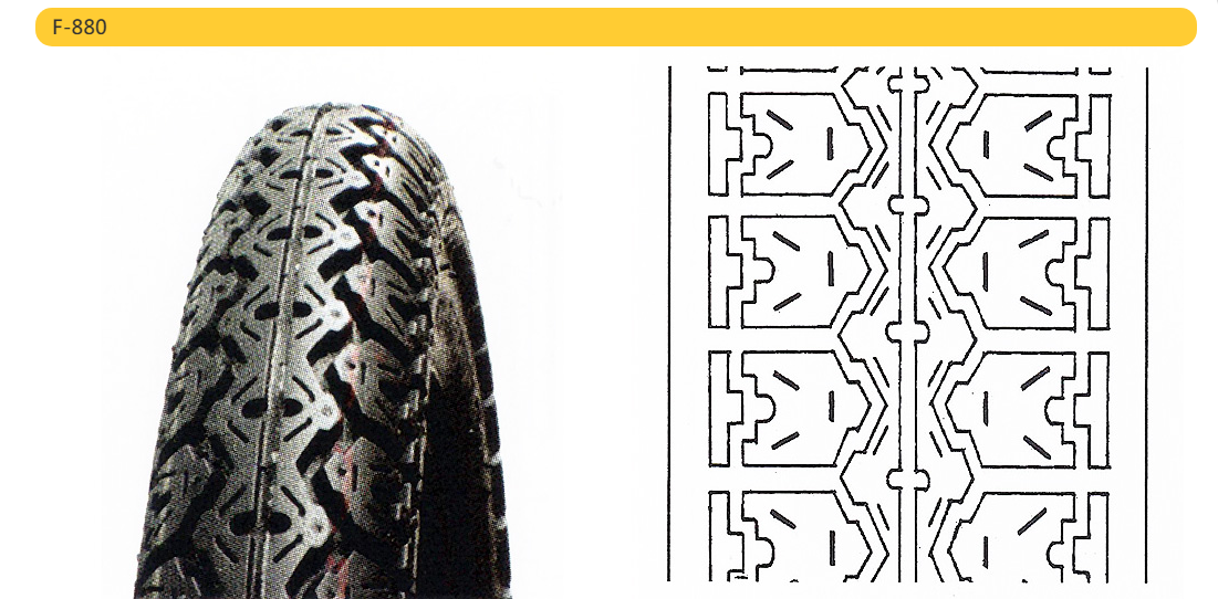 Ostatní Pneu 2,25 - 19 *FORTUNE F-880  2pl.