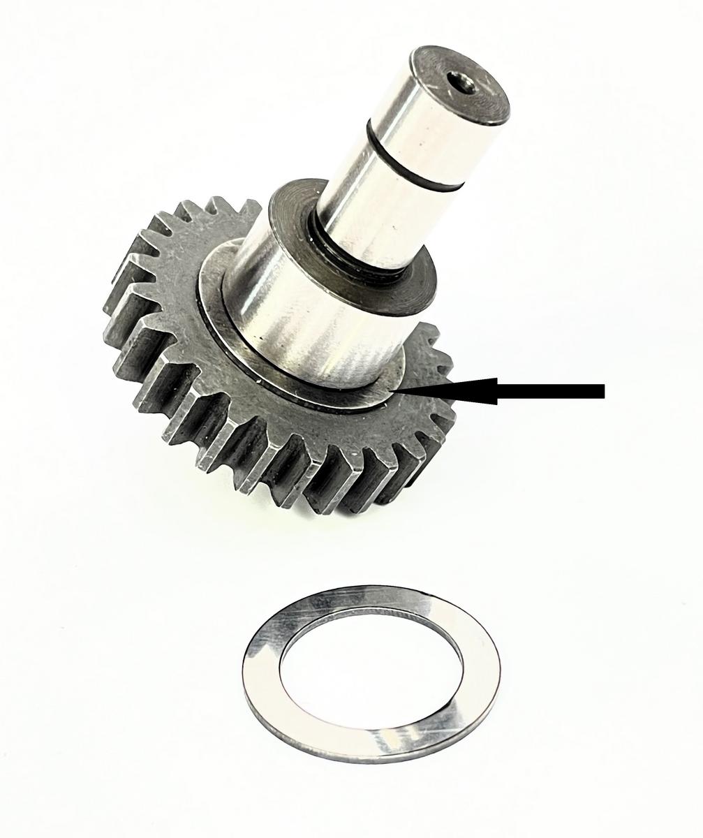 MOTOMAX, s.r.o. Podložka mezi ozubené kolo a čep volnoběžky BABETTA 210, 225, Stella M134 *M
