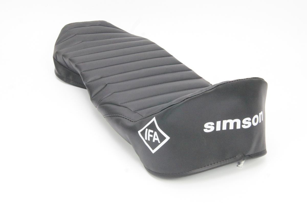 Ostatní Potah sedla s prolisem SIMSON End. (černý)