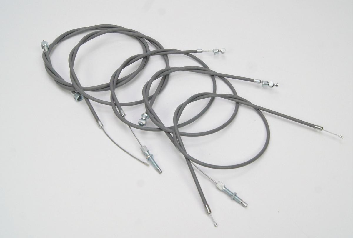 Ostatní Sada šedých bowdenů vč. náhonu tachometru JAWA 50 - 555