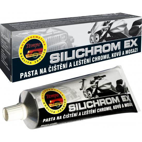 Ostatní Silichrom Ex - pasta na čištění a leštění kovu a chromu 120g