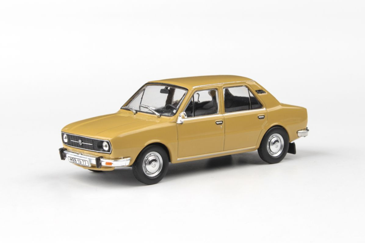 Ostatní ŠKODA 105L (1977) 1:43 - Zlatohnědá