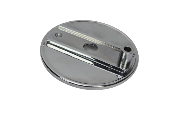 Ostatní Štít zadní brzdy úpl. (150mm) JAWA Pérák - chrom