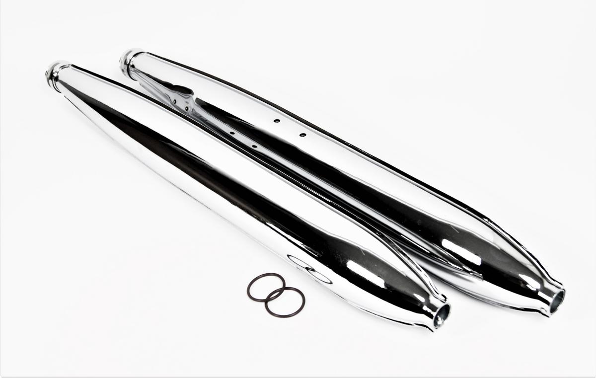 Ostatní Tlumič výfuků (doutník) JAWA 250, 350 Kývačka, Panelka (sada)  TW