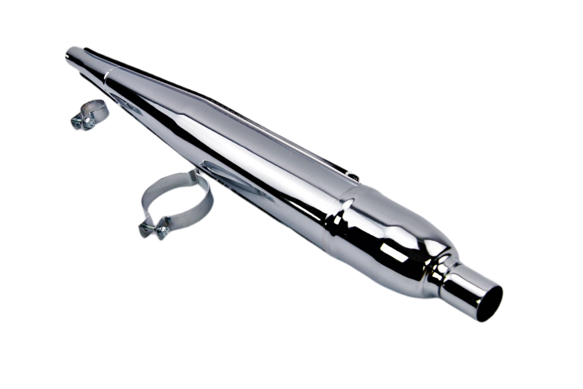 Ostatní Tlumič výfuku s objímkou úpl. JAWA 50 - 05, 20, 21, 23  TW