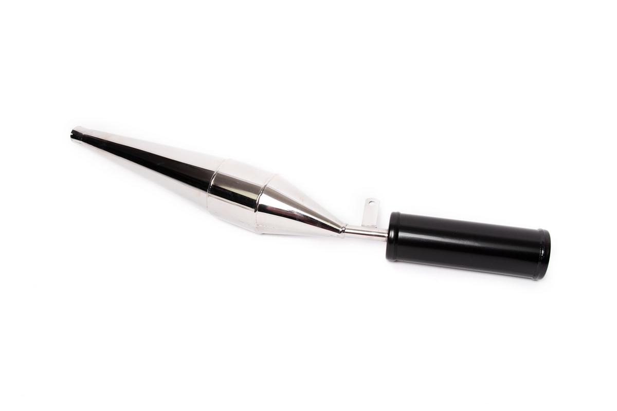 Ostatní Tlumič výfuku úpl. SIMSON SPORT" chrom -černý lak