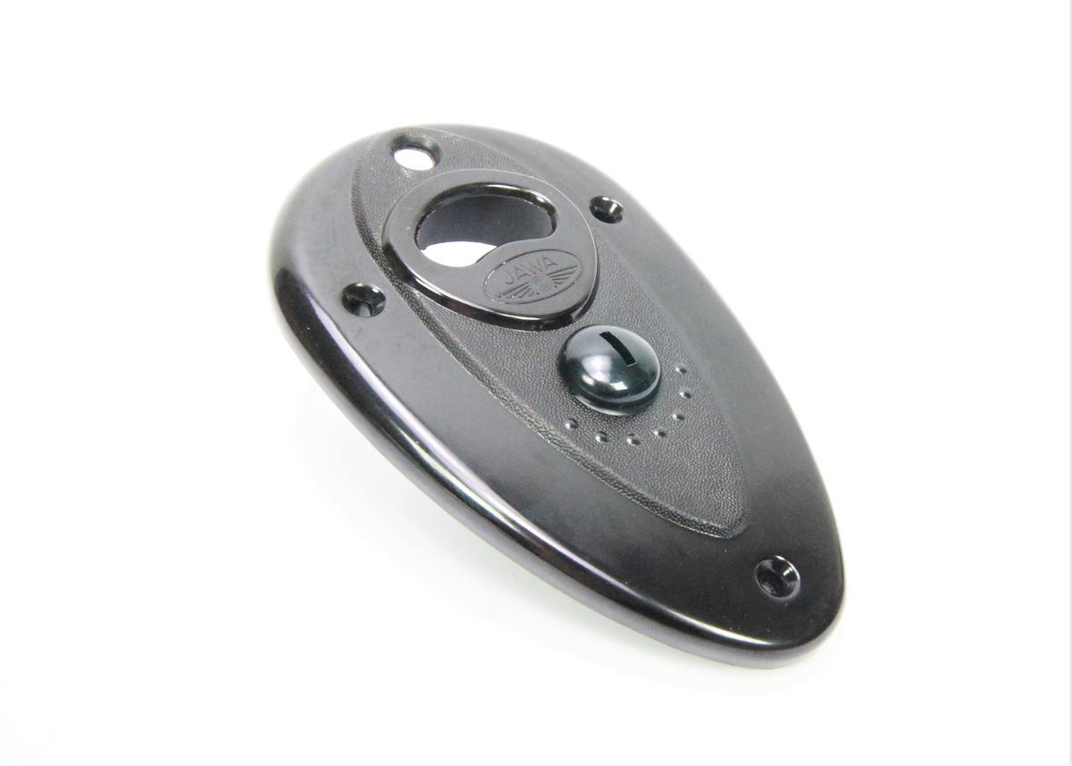 Ostatní Víko spínací skříňky JAWA Pérák, Kývačka 1. Typ (logo Zbrojovka) CZ