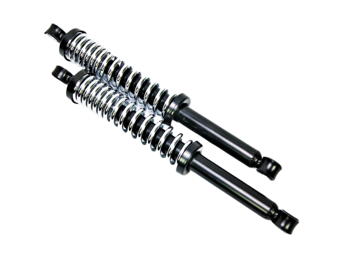 Ostatní Zadní tlumič BABETTA (hydraulický - chrom pružina) 2ks