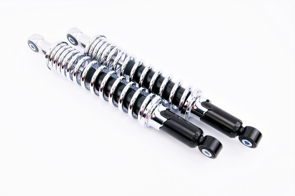 Ostatní Zadní tlumič SIMSON Elektronik, Enduro,Skútr, JAWA 50 -chrom pružina 2ks