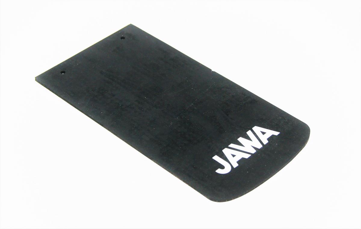 MOTOMAX, s.r.o. Zástěrka s potiskem JAWA hranatá - pryž  *M