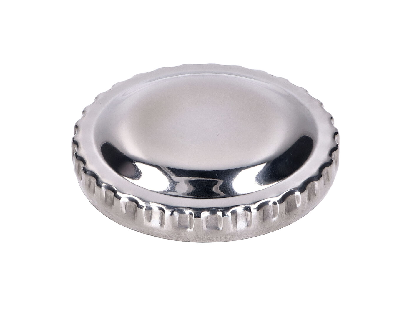 Diverse / Import Víčko nádrže (bez zámku) 40 mm chrom pro Zündapp, Kreidler 53367