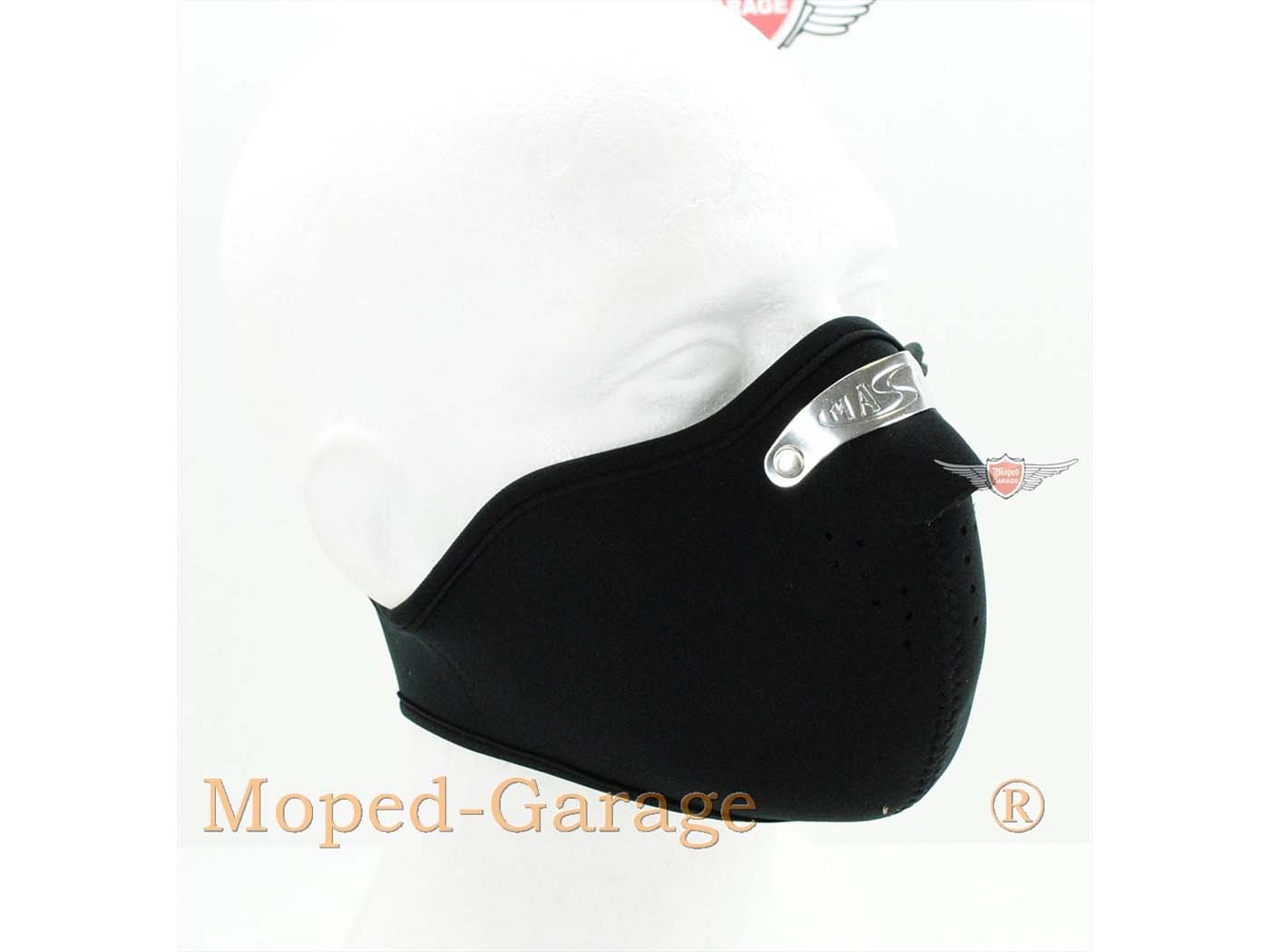 Diverse / Import Biker maska 2 mm černá pro moped mokick MG00013005