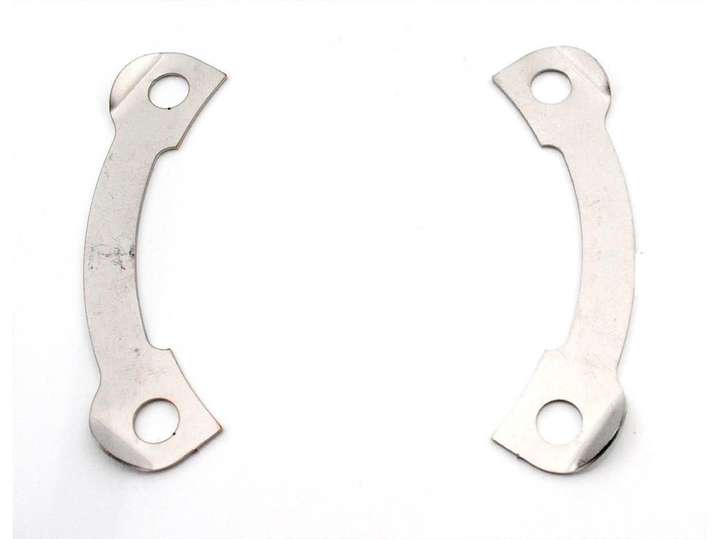 Zajišťovací plech MOGA nerezový, 2 kusy, pro Hercules, K 50 GS, 75 Mokick MG00009351