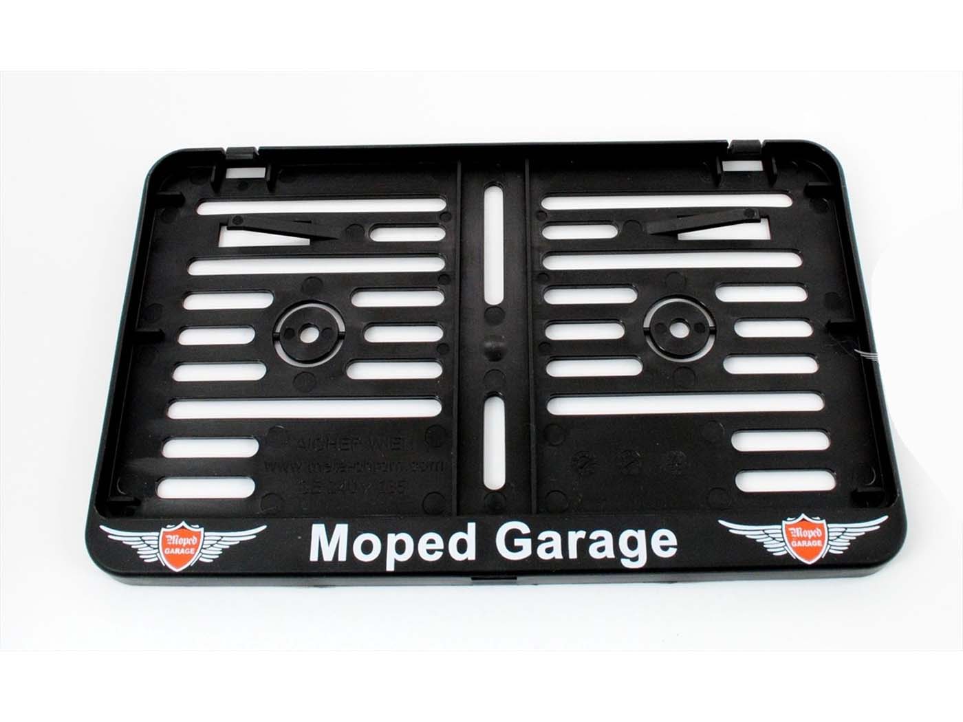 Diverse / Import Černý plastový držák registrační značky 240x135mm pro moped, moped, mokick MG00087112