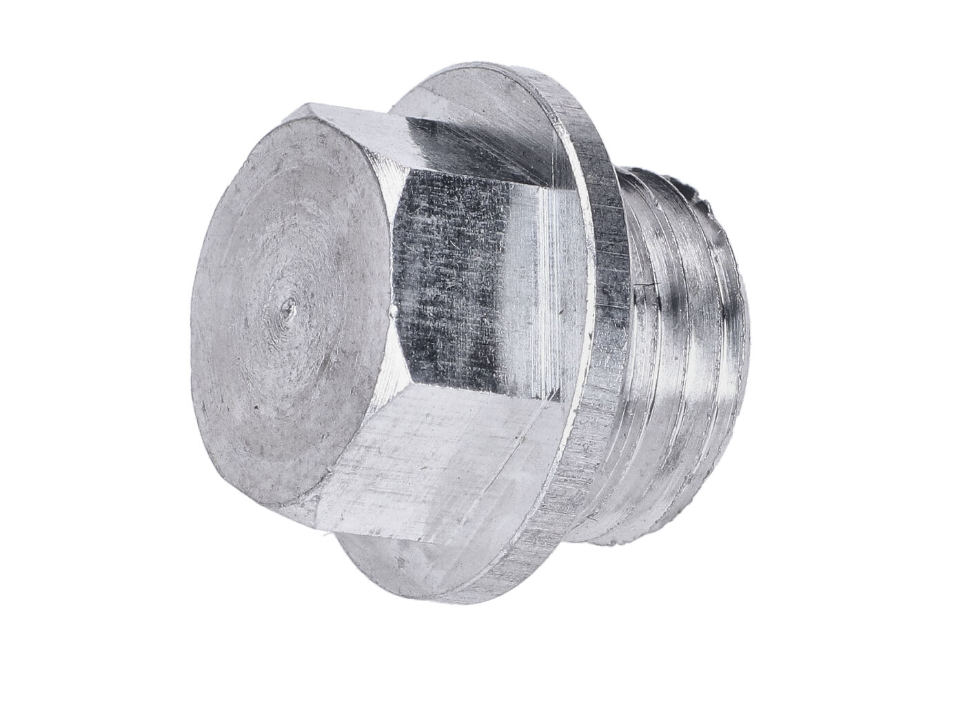 OEM Standard Kryt trysky pro Bing, hliníkový, stříbrný, pro Hercules MK, KTM, DKW, Rixe, Puch MG00067622