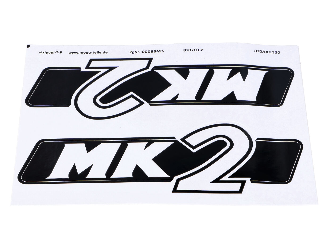 Sada samolepek MOGA 2 kusy 135 mm x 47 mm pro Hercules MK MG00083425