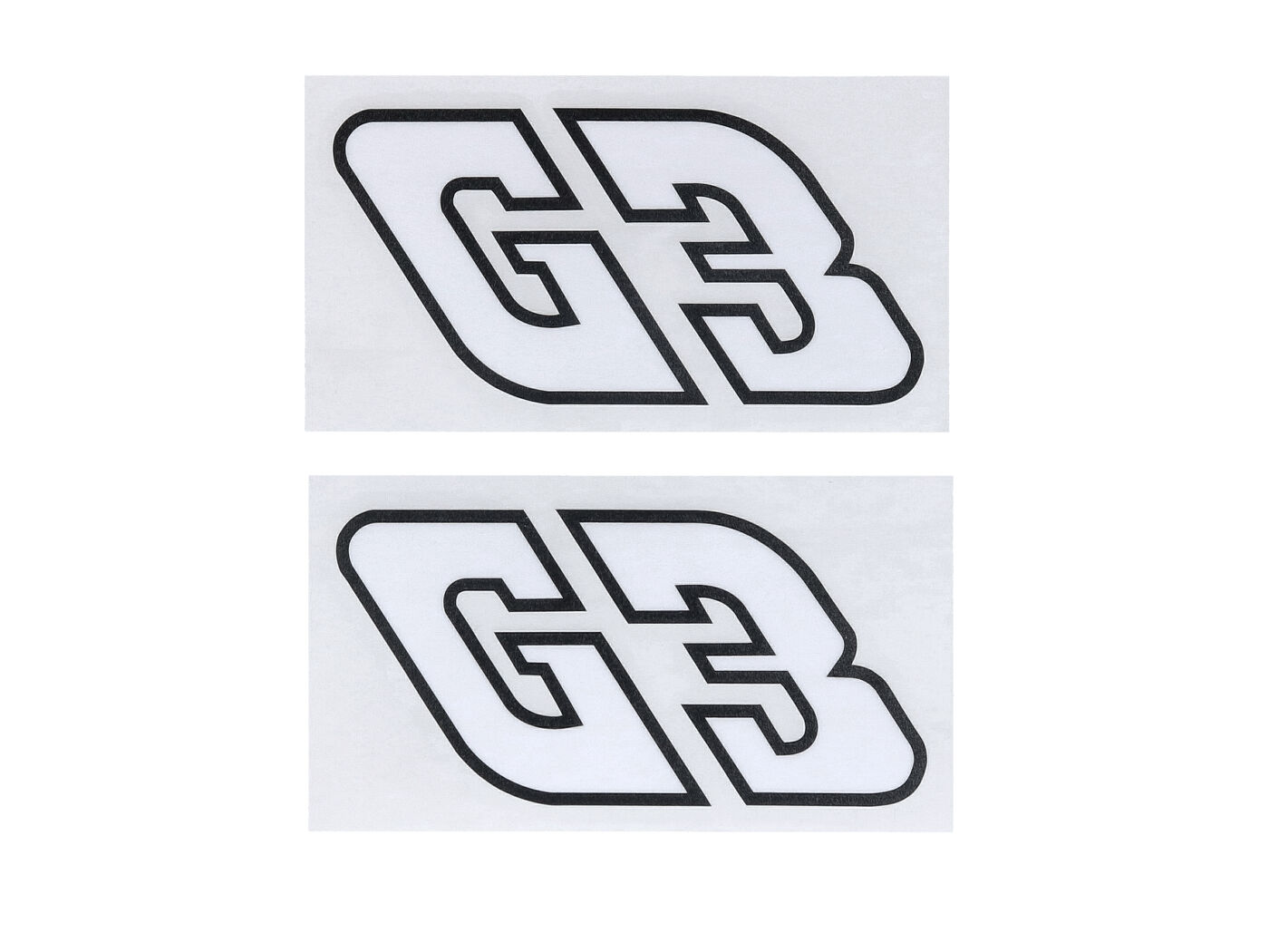 MOGA Sada samolepek MOGA, šířka cca 95 mm, výška 56 mm pro Moped Hercules Prima G3 MG00083427