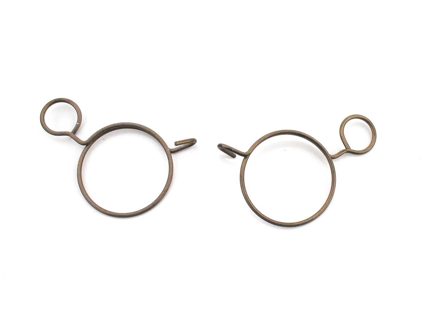 Zajišťovací spona prachovky vidlice Pränafa nerezová ocel 38–45 mm pro Kreidler Florett, Flory, Honda MB, MBX, MT, MTX, Suzuki TS 50, 80, 125, Zündapp GTS KS C 50 Sport, Tomos A 3, 35, Hercules Prima MG00026134