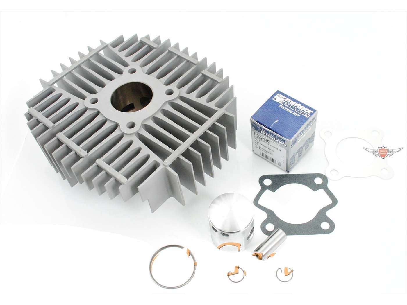 VanVeen Sada válce Meteor hliník 60 ccm, nikasilová úprava, vrtání 44 mm, příruba 32 mm, pro Kreidler Florett RS MG00064190