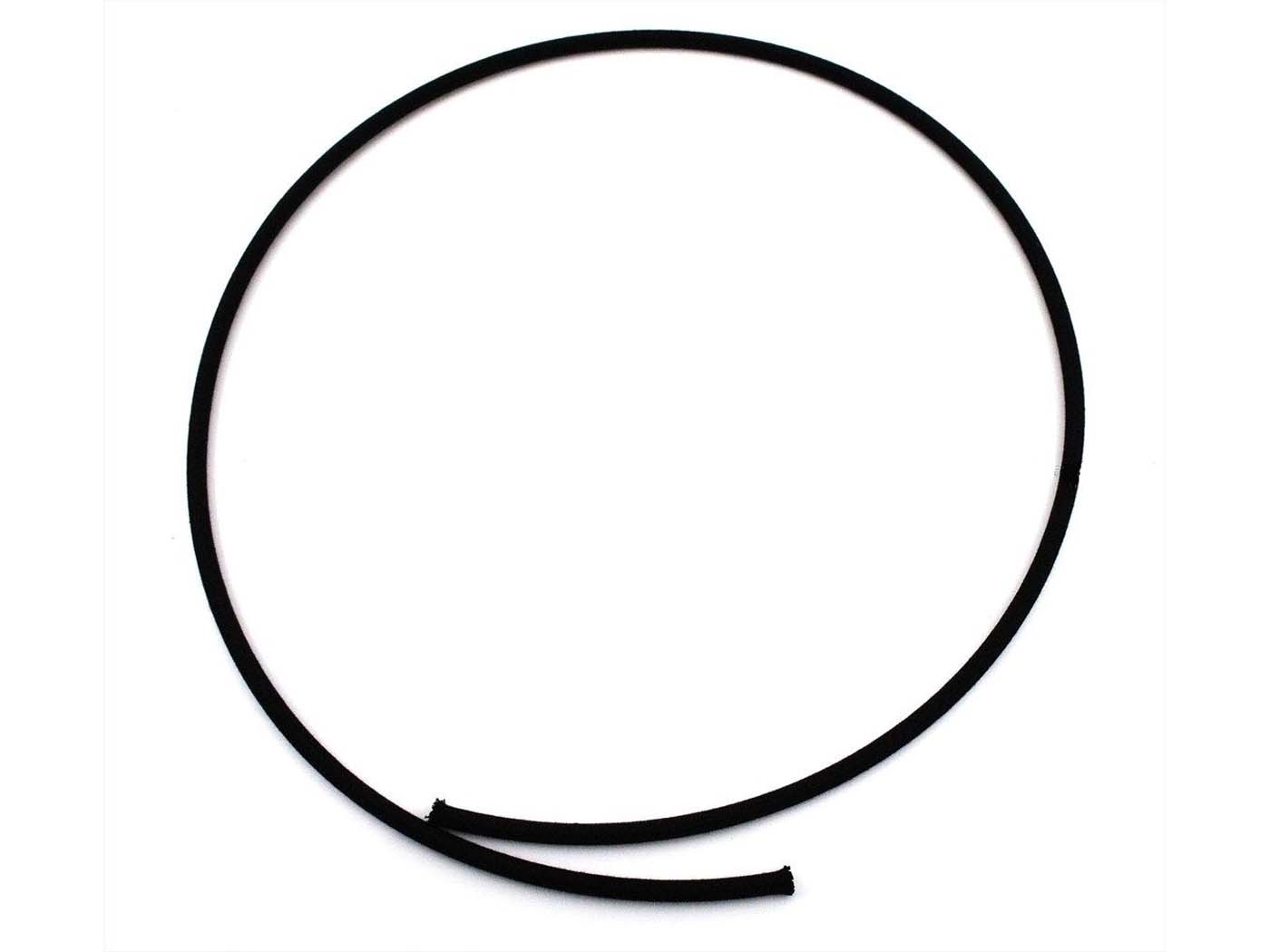 Goebel Obal kabelu Goebel, bavlněný, 4 mm, 1 m, černý, pro moped, moped, mokick, motocykl MG00004440