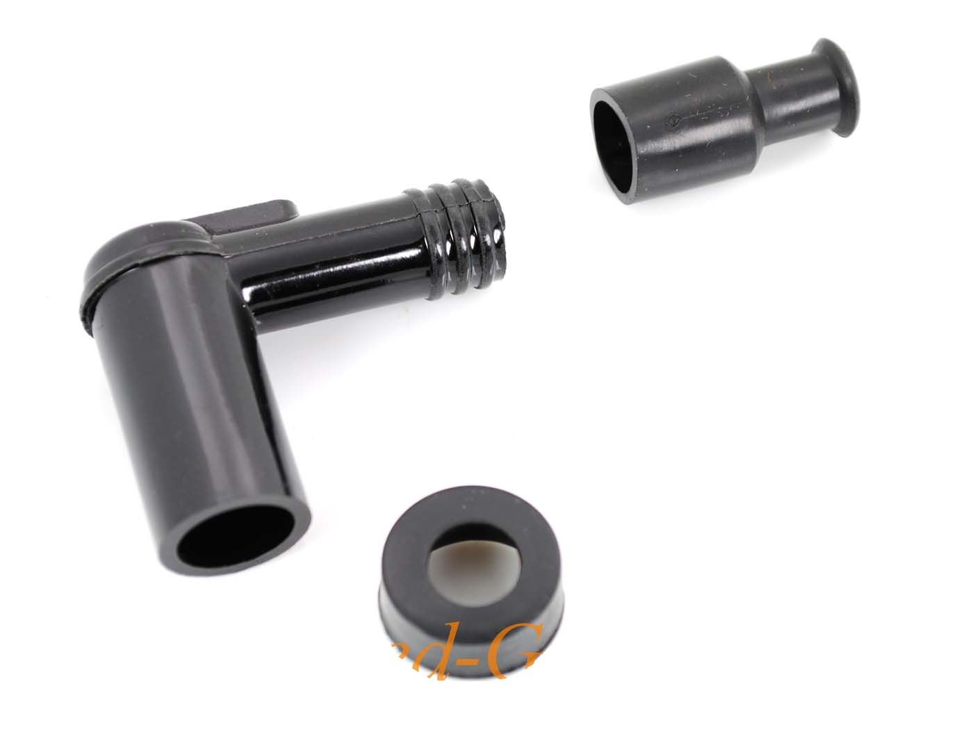 Diverse / Import Fajfka zapalovací svíčky černá 1 kOhm pro Zündapp moped, moped, Kreidler, Hercules Puch MG00004154