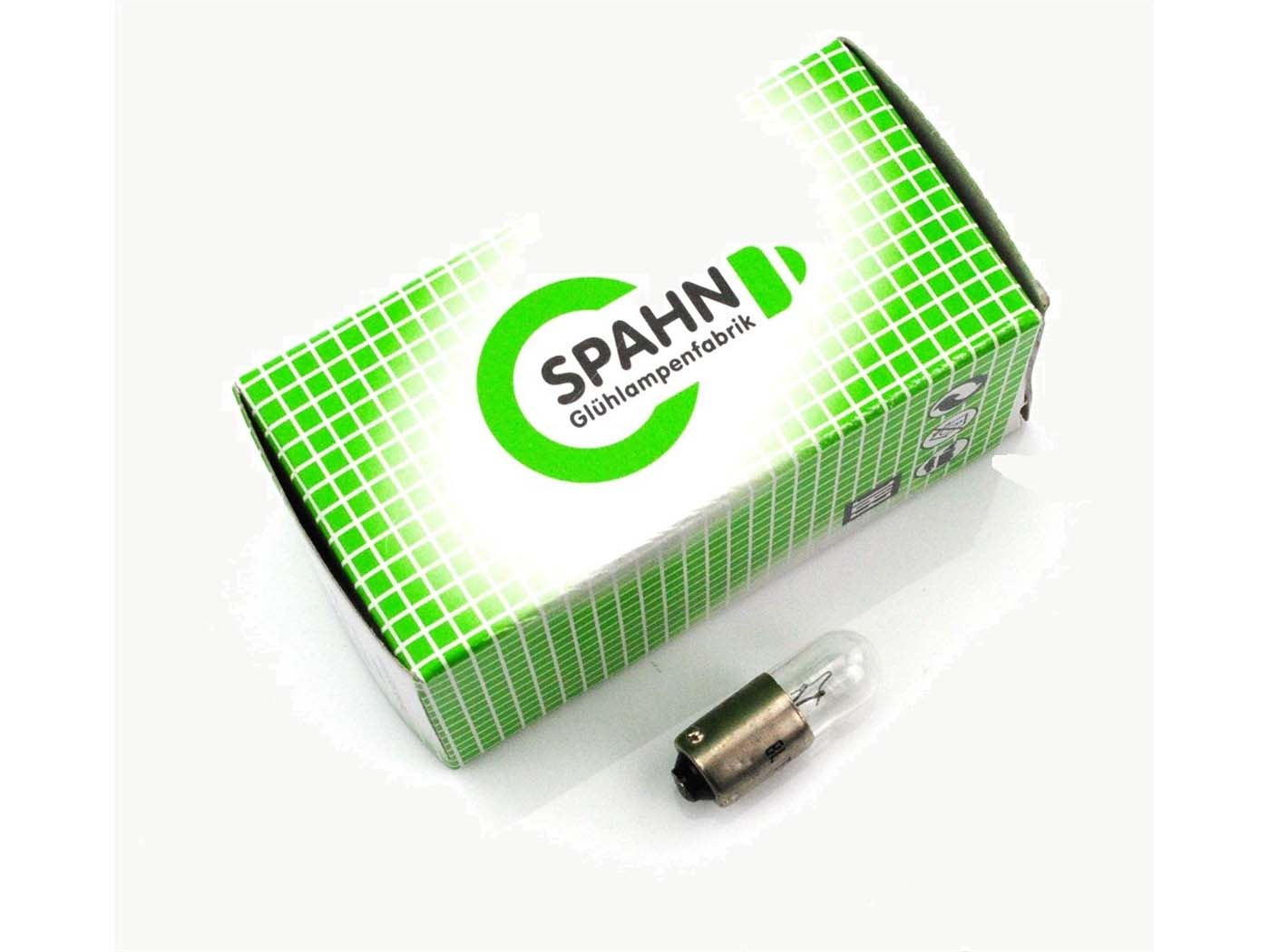 Spahn Glühlampen Žárovka zadního světla 12 V 4 W průměr 9 mm pro Zündapp, Kreidler, Hercules, Puch, Simson, moped MG00005281