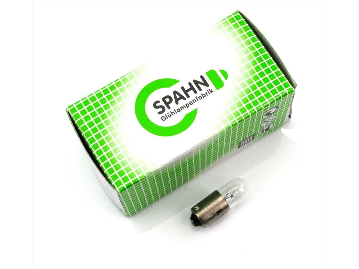 Spahn Glühlampen Žárovka zadního světla průměr 9 mm 6 Volt 5 Watt pro moped MG00052106