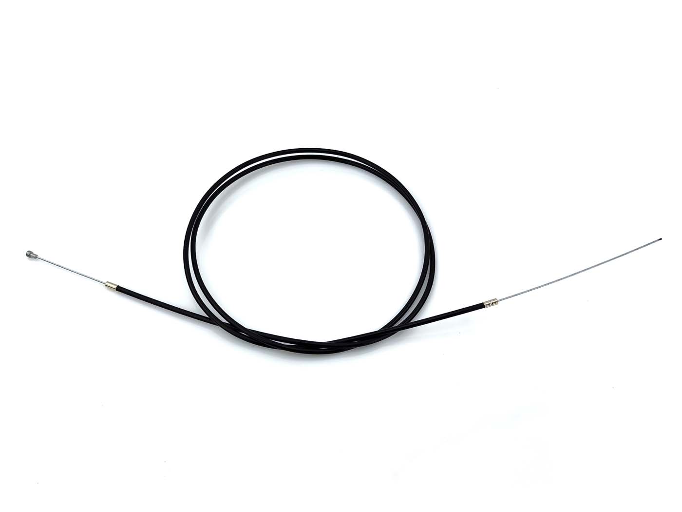 Diverse / Import Spojkové/brzdové lanko, černé, 200 cm, 6/3.5 x 10 mm, pro Zündapp, Kreidler, Hercules, Puch, Simson MG00008217