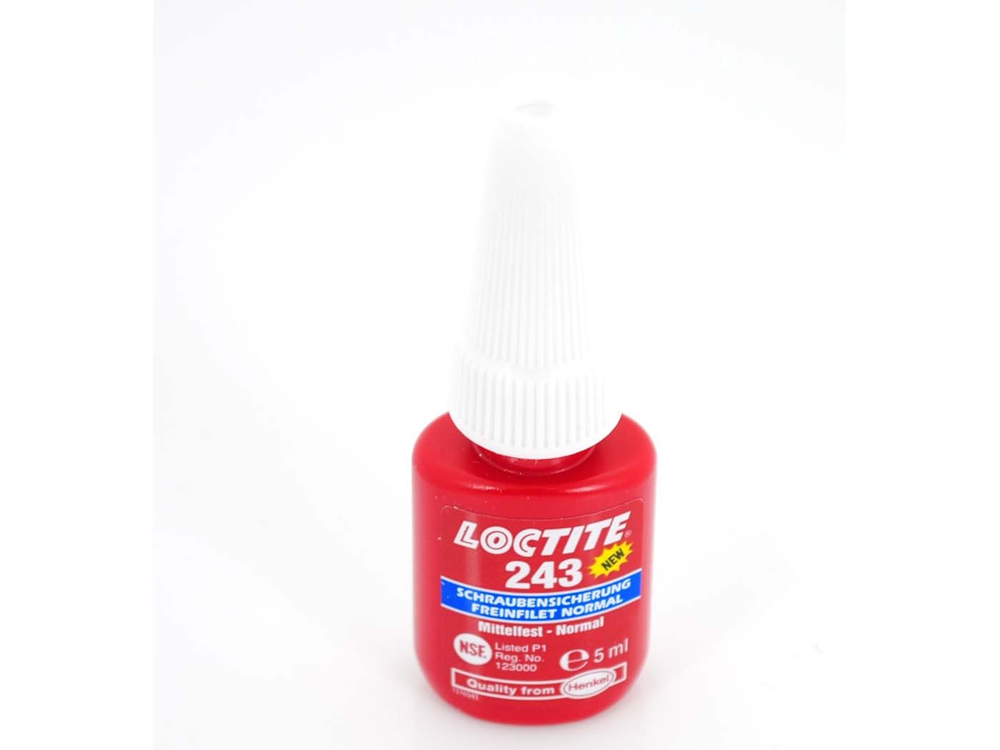 Diverse / Import Lahvička středně pevného zajišťovače závitů 5 ml pro Zündapp, Kreidler, Hercules, Puch, Miele, Simson, DKW, KTM moped, moped, mokick MG00006554