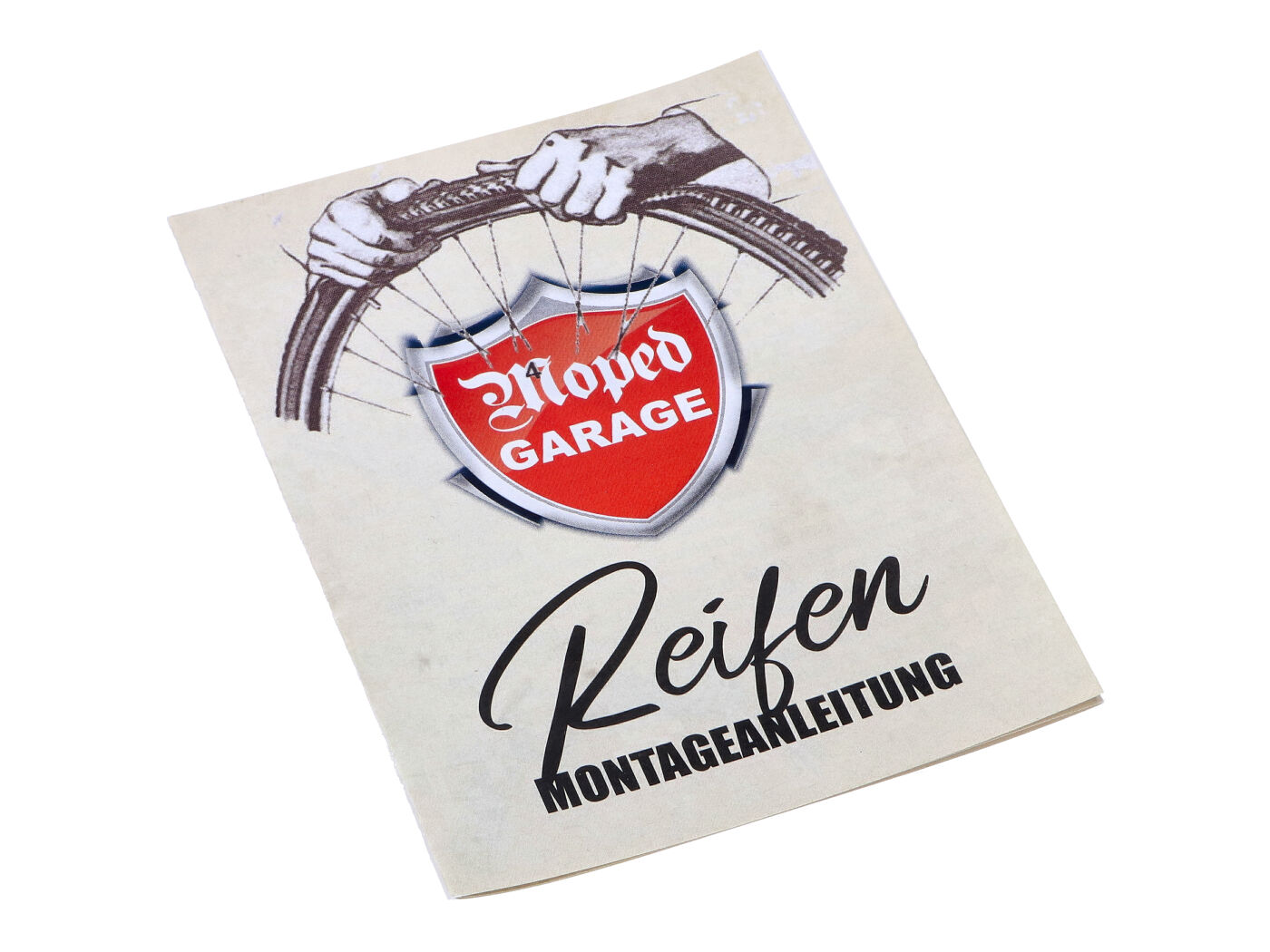 Diverse / Import Návod MOGA k montáži Pneumatika pro Moped, moped, Mokick MG00086568