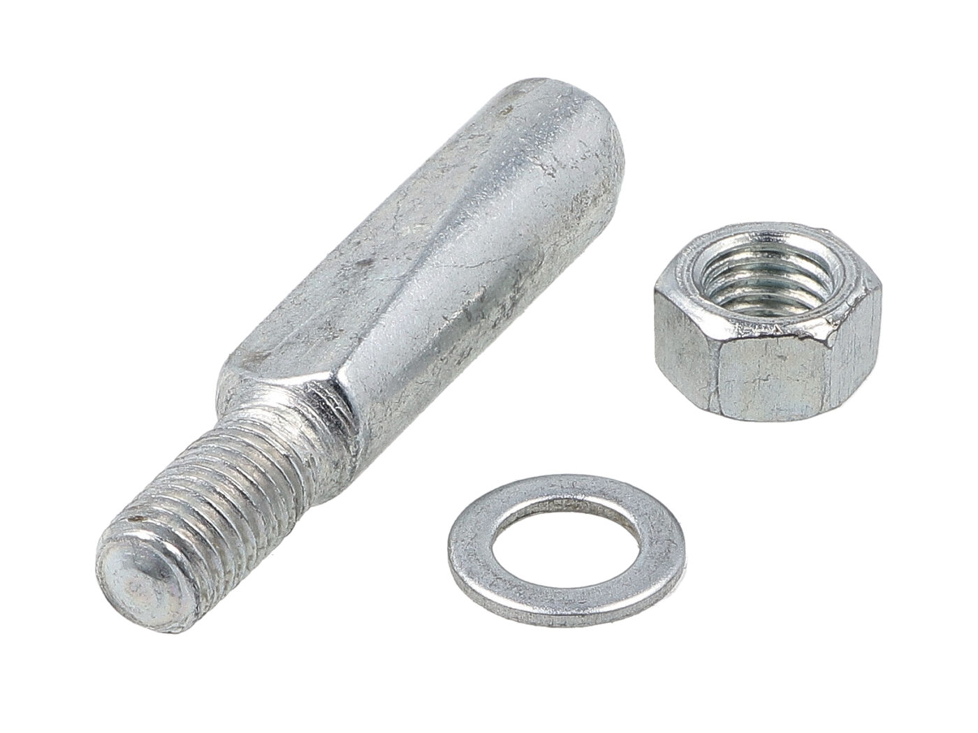 OEM Standard Ocelové klíny klik pedálu 9 mm, 27 mm, M7 x 13 mm pro Peugeot, Mobylette, Solex MG00022172