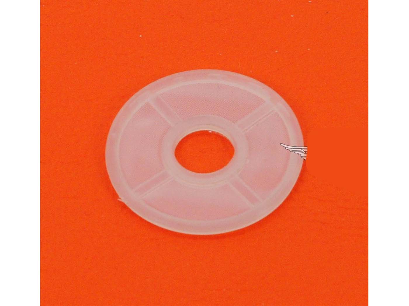 Diverse / Import Palivový filtr pro Dellorto, plastový, 25 mm, pro Piaggio, Garelli, Mobylette MG00061403