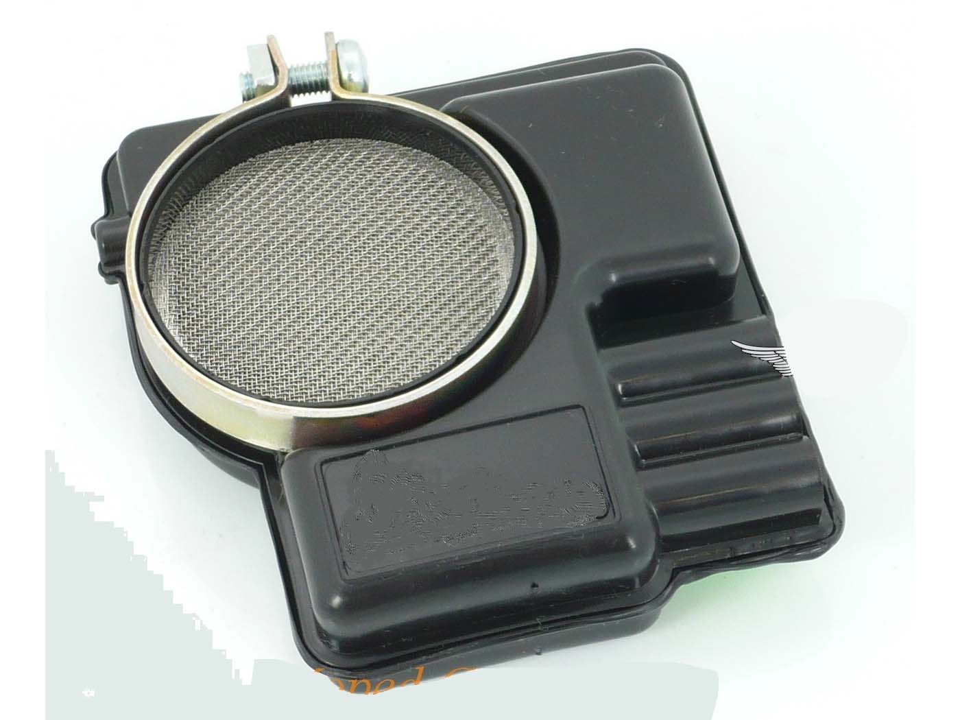 Diverse / Import Vzduchový filtr černý kov-plast pro Piaggio, Ciao, Ciao Mix, SI, Boxer, Grillo, Bravo, EC 1 MG00006163