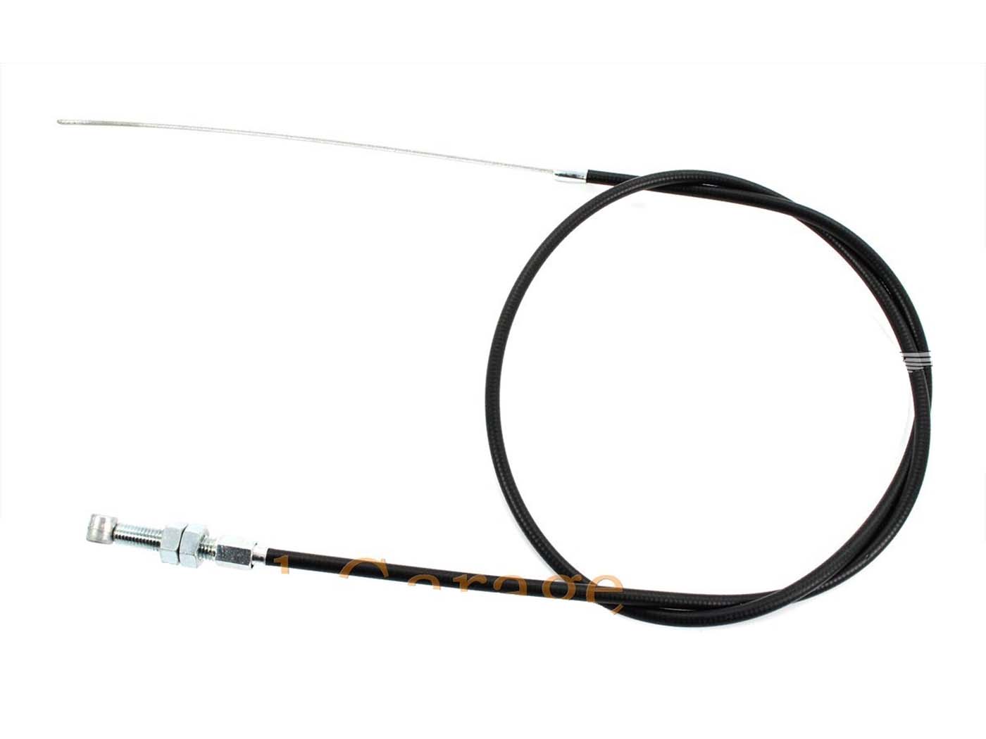 MOGA Černé kovové lanko pro Puch Maxi S MG00084205