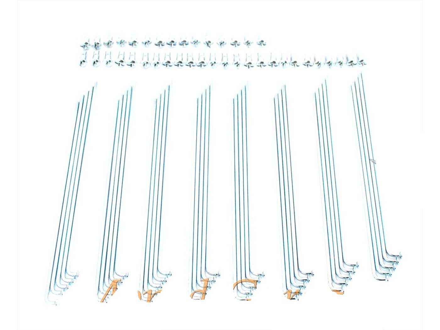 Diverse / Import Chromované špice 2,9 mm × 160 mm pro Puch, Monza MG00021172
