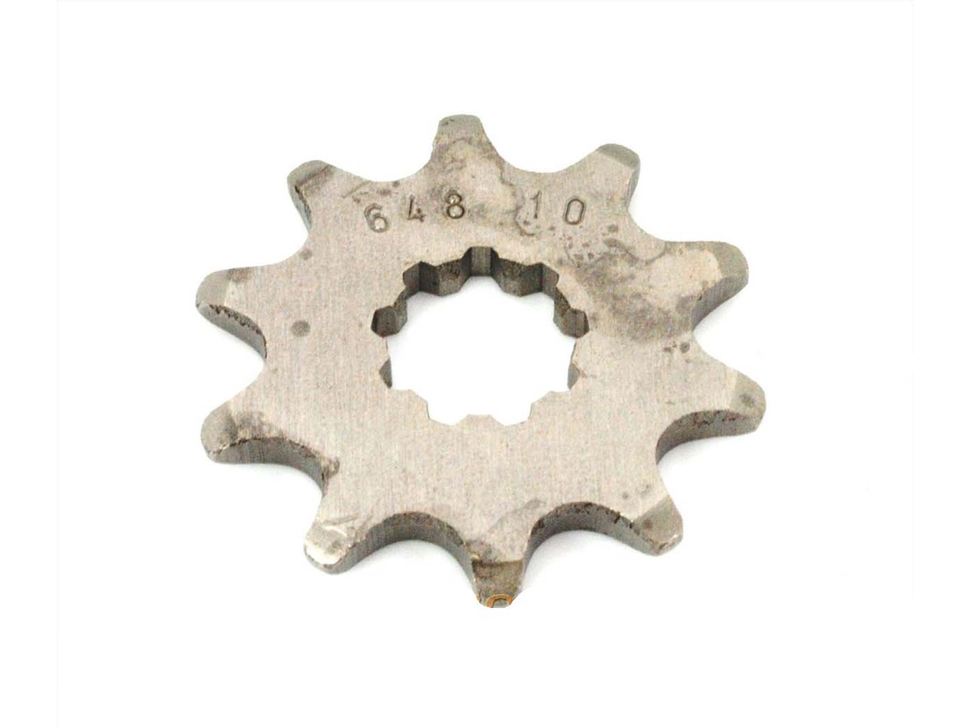 Pastorek Esjot ocelový 10 zubů 17/14 mm pro Puch, MS 50, VS Imola, Maxi Plus, Monza 4 S, SL, LS, S N, X 50-3 MG00091170