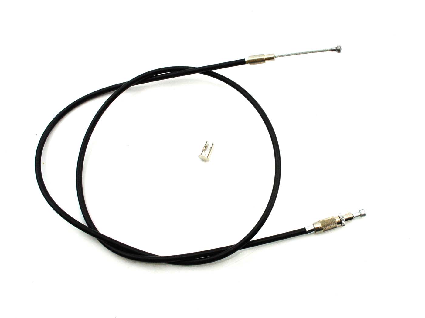 MOGA Lanko startovací spojky MOGA, délka vnějšího bowdenu 970 mm, vnitřní lanko 1085 mm, barva černá, pro Solo, Moped Moped MG00084977