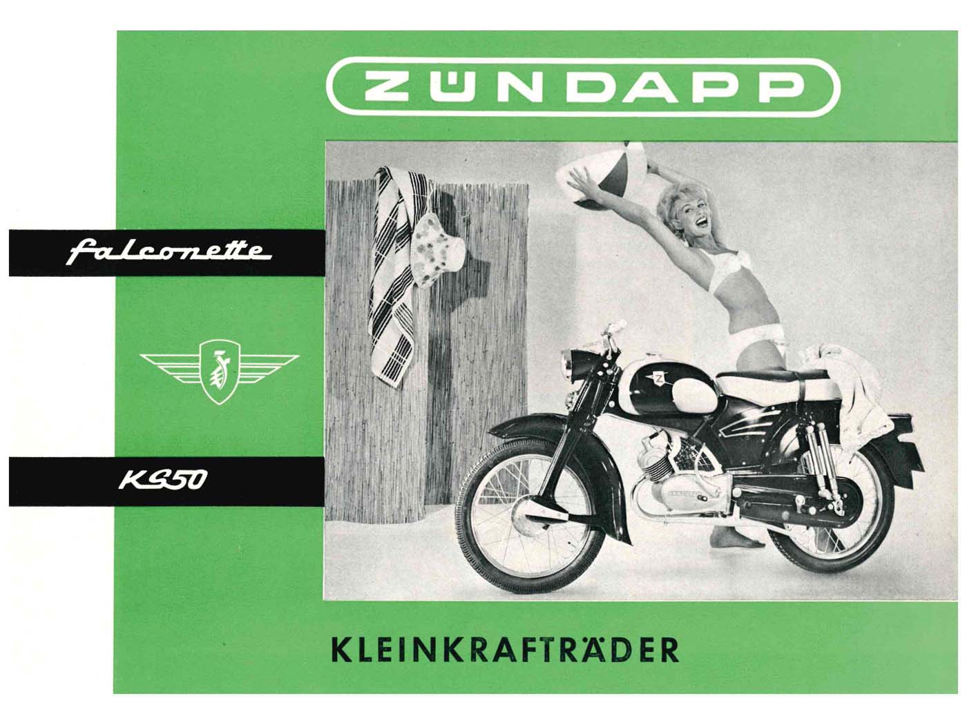 Diverse / Import Brožura Moped pro falconette KS50 MG00086617