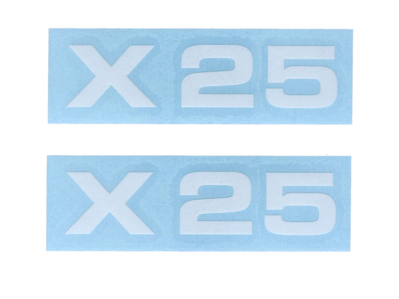 MOGA Sada samolepek MOGA, 2 díly, šířka 74 mm, výška 17 mm, pro Zündapp X 25 MG00083440