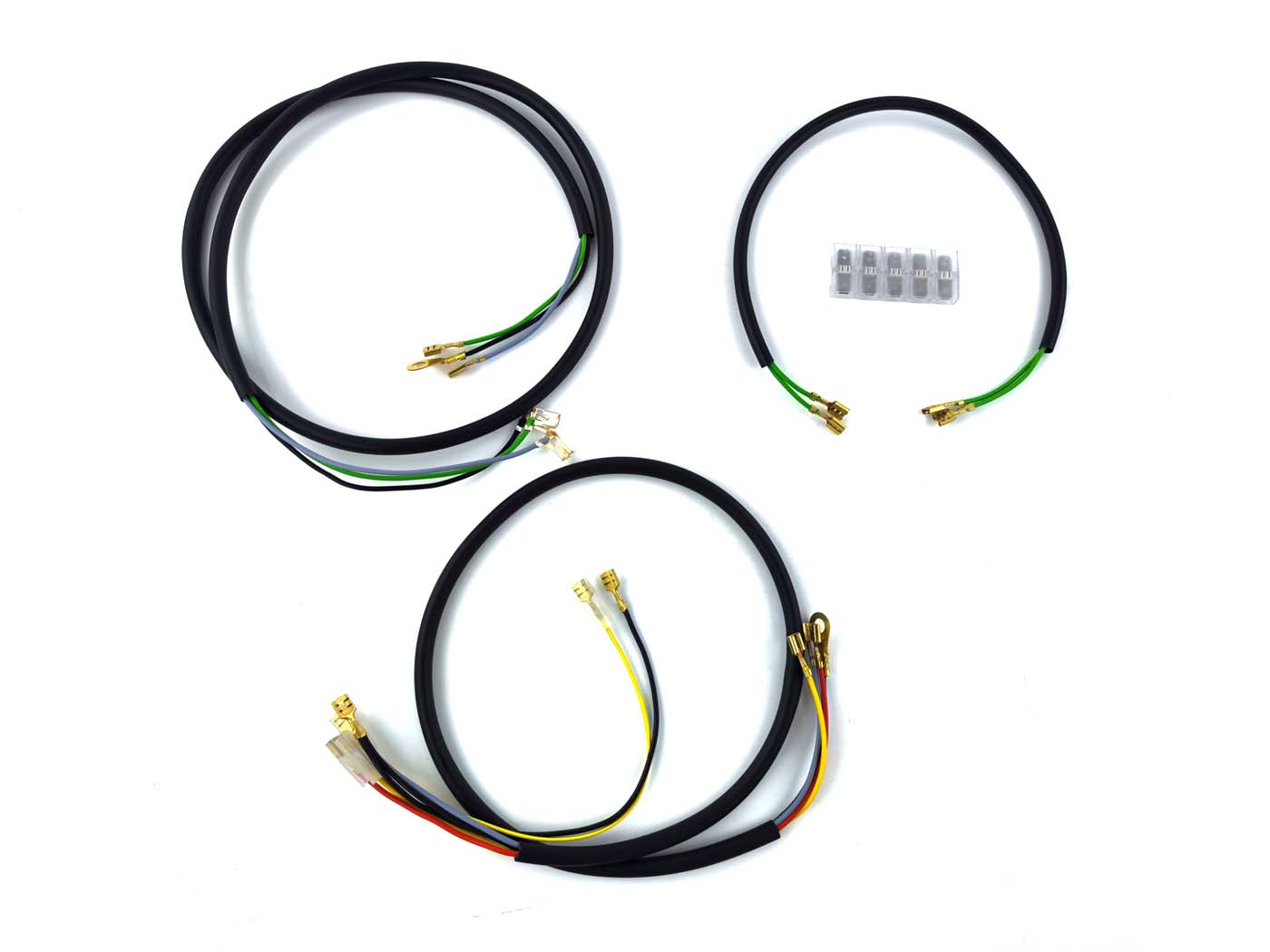 MOGA Kompletní černý kabelový svazek pro Zündapp, ZD 40 MG00004273