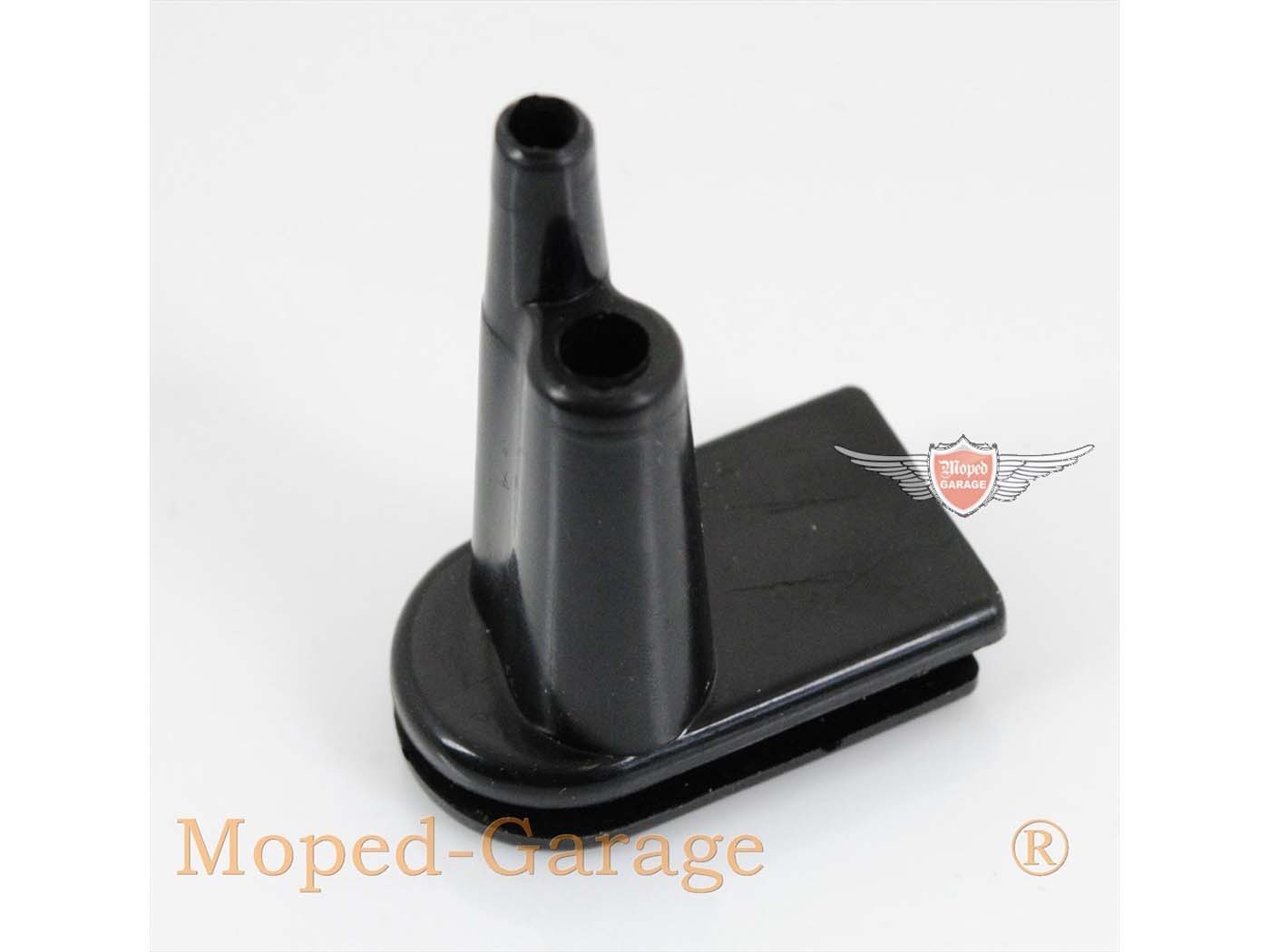 MOGA Kabelová průchodka, černý plast, 29 mm, pro Zündapp, R 50, CS 25, Hai, CX, ZX, GTS C 50 Sport, ZD MG00004132
