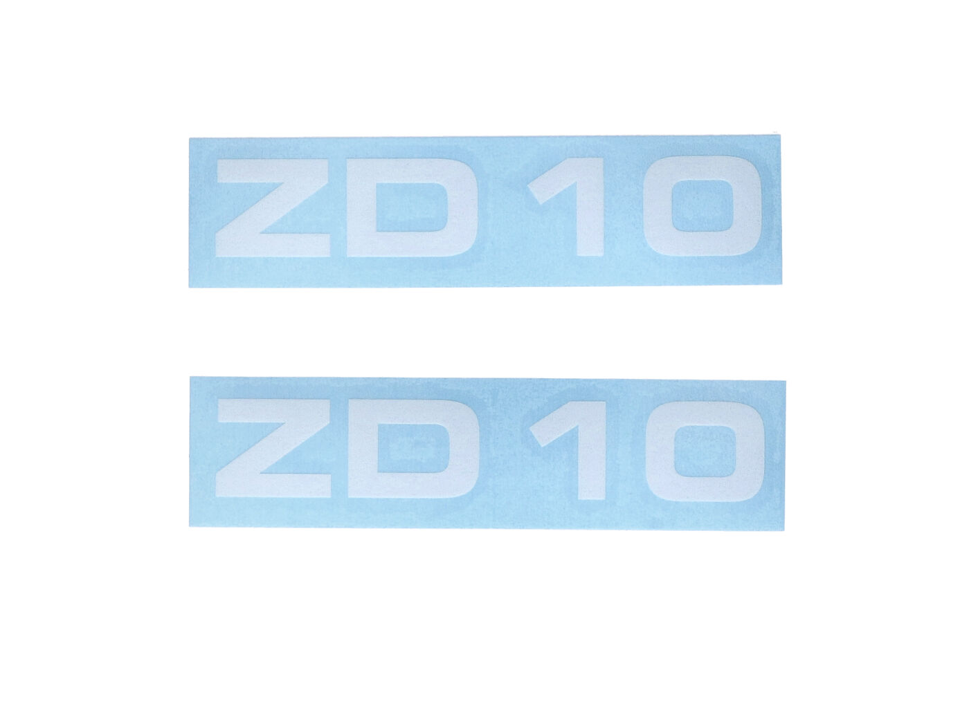 Sada samolepek MOGA 2 díly šířka 95 mm, výška 17 mm pro Zündapp ZD 10 moped MG00083445