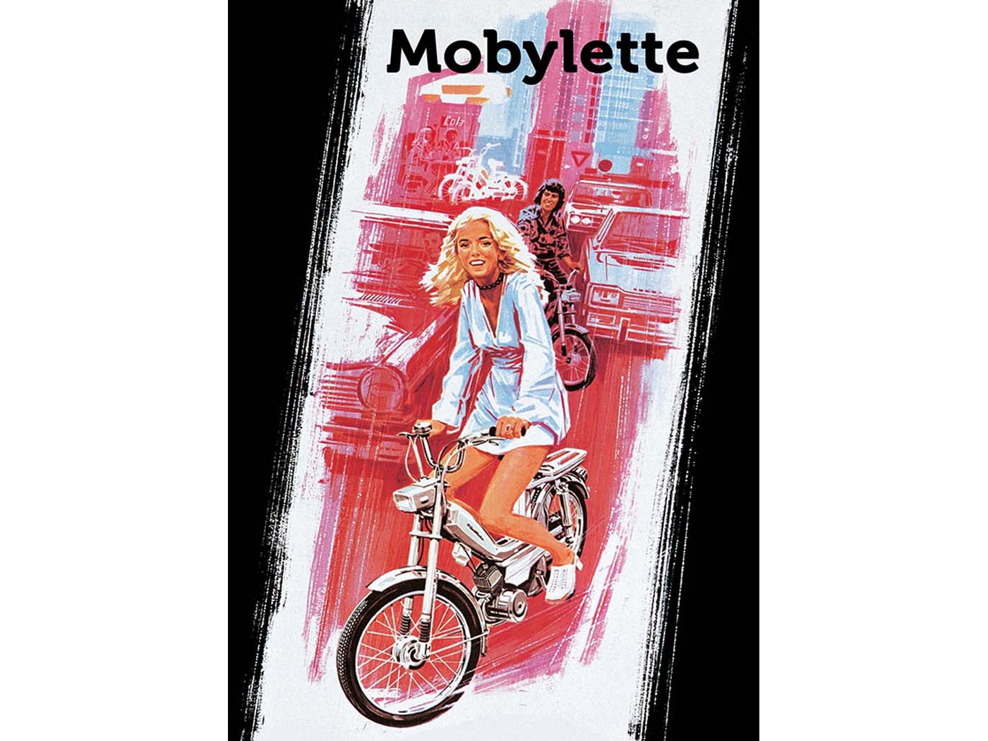 Diverse / Import Reprint reklamního plakátu, výška 42 cm, šířka 29 cm, pro Motobecane Mobylette Mini Moby MG00086458