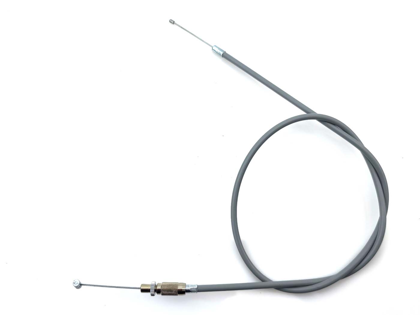 MOGA Šedé lanko plynu 780 mm pro Zündapp Sport Combinette Typ 515, C 50 KS 517 MG00084169